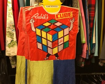 Vintage Rubik's Cube Costume by Collegeville Costumes