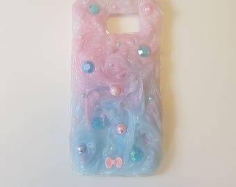 Kawaii Decoden Case for Samsung S6// mermaid smartphone// Cute// S6// Mermaid collection// OliSkyless