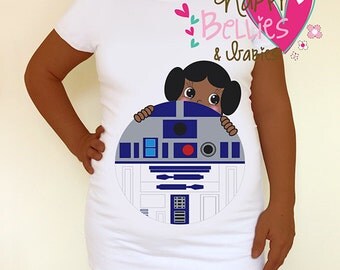 Maternity shirt, Princess Leia Costume, Maternity tshirt, Pregnancy gift shirt, Preggers shirt, Star wars maternity, Star wars, Baby shower