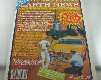 Vintage Mother Earth News Magazine Back Issue - No. 59 - 1979