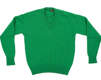 Kelly green sweater | Etsy