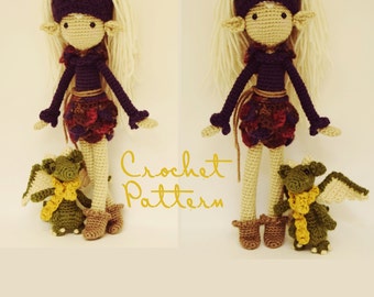Amigurumi Pattern / Crochet Doll Pattern / Photo Tutorial / Instant Download
