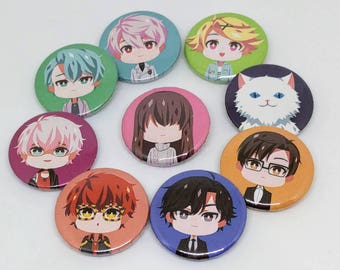 Mystic Messenger 25mm button pins