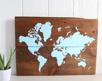 Wooden World Map Wall Art reclaimed world map world map decor wood world map wall Wooden World Map Wall Art reclaimed world map world map decor wood world map wall