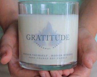 Appreciation Gift | Gift Ideas For Coworkers | Best Scented Candle Gift | Thank You Gift | Thank You Candle | Thank You Gift For Women