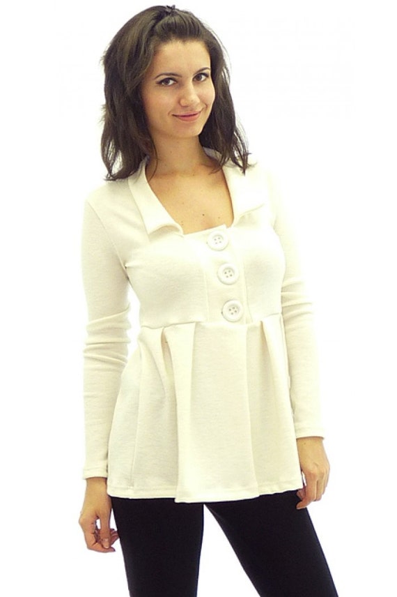 Plus size white women cardigan Oversized women cardigan New