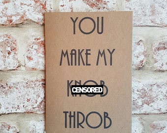 Funny love card, Card for husband, Funny valentine card, Rude anniversary, Naughty card, Adult card, Card for her, Boyfriend card