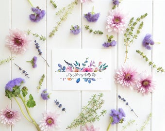 To My Sister Wedding Card, To My Sister On My Wedding Day Card, Card For Sister, Sister Wedding Day Card, Calligraphy Wedding Card, DIGITAL