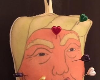 Donald Trump Head Pin Cushion