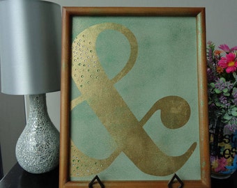 Ampersand Wall Decor ampersand wall decor | etsy Ampersand Wall Decor ampersand wall decor | etsy