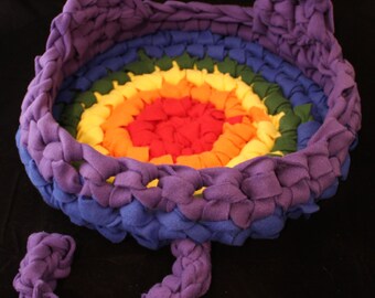 Rainbow Cat Bed