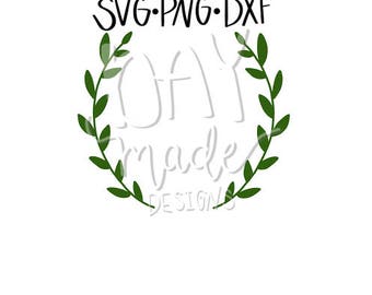 Laurel SVG, Wreath SVG, Decorative SVG