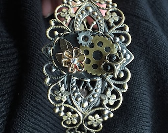 Filigree steampunk bracelet