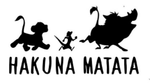 Download Disney SVG Lions King SVG Hakuna Matata SVG cut file Cricut