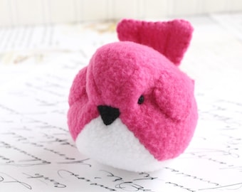 pink bird stuffed animal