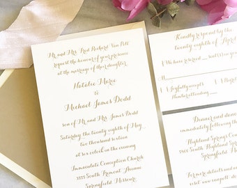 classic calligraphy wedding invitation thermography wedding invitation calligraphy wedding invitation modern script wedding - Thermography Wedding Invitations classic calligraphy wedding invitation thermography wedding invitation calligraphy wedding invitation modern script wedding - Thermography Wedding Invitations
