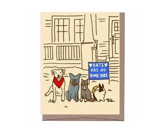 Hate Has No Home Here Card