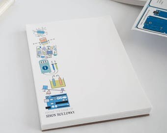 Handmade notepad | Etsy