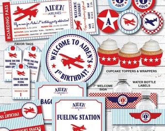 Vintage airplane | Etsy