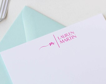 Personalized Stationery Set | Personalized Stationary | Monogram Stationary | Custom Stationary Set | Custom Note Cards