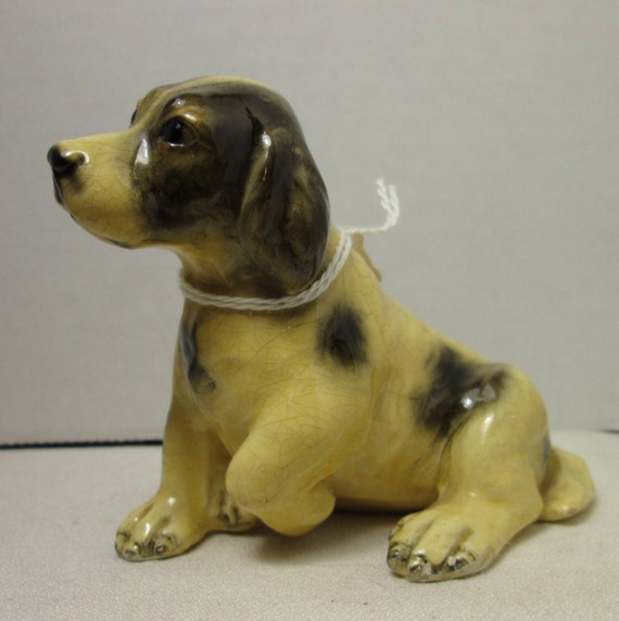 Morten Studios Dog Figurine Art nd Collectible ceramic spaniel