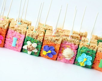 Moana Birthday Moana Party Favors Luau Cookie Luau Birthday Luau party Hawaiian Party Tropical party Beach Party Flamingle Tiki Party Cookie