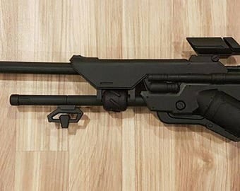 Ana's biotic riffle sniper - Overwatch fanart