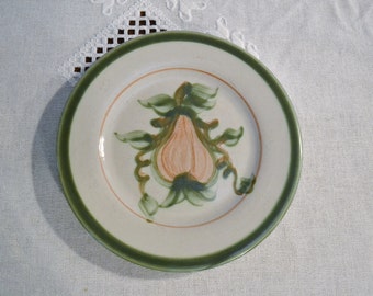 Vintage Louisville Pottery Harvest Salad Plate Grapes Pear John B Taylor Louisville Stoneware PanchosPorch