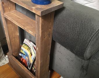 Skinny Sofa Table, Apartment Decor, Small table, side table, gift idea, coffee, magazine rack, dorm, living room, tray table, furniture