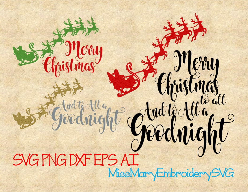 Download SVG Christmas Sayings File Cutting File DXF AI Commercial