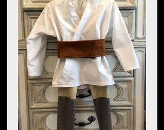 Luke Skywalker Inspired Costume, Jedi Costume, Star Wars Inspired Costume, Karate Costume, Gi