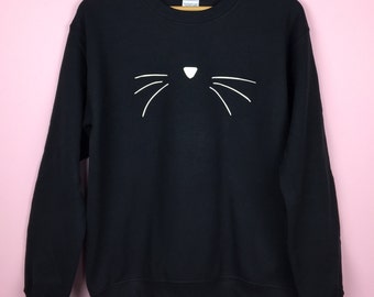 Cat Sweatshirt. Cat Face Sweater. Cat face shirt. Cat Face Sweatshirt. Cat Lover Gift. Cat Shirt. Cat Face Shirt. Cat Sweatshirt. Cat Shirt.