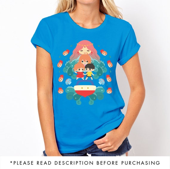 Clearance Ponyo Shirt Women's Ponyo T-Shirt ALL SALES