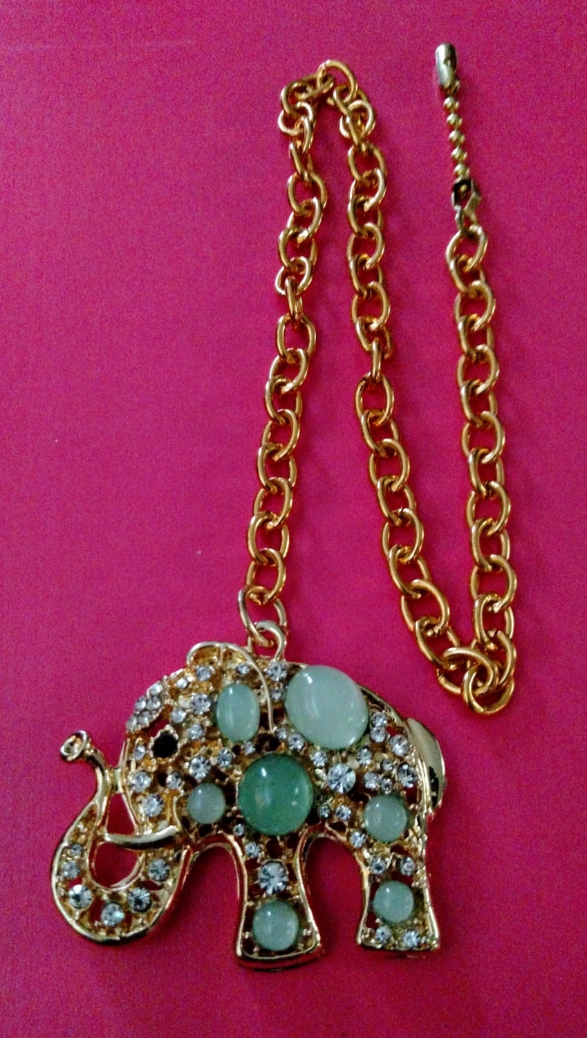 Elephant Ceiling Fan Pull Chain Home Decor Gold Jade Bling Chain Elephant Fan Pull Gallery Photo