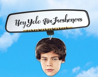 Harry Styles Air Freshener - Car Air Freshener - Fresh Scents - Pop Artist Gift