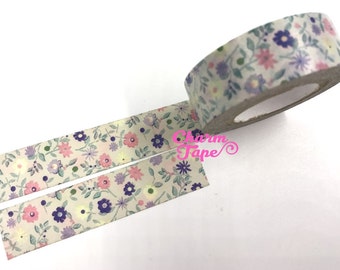 Shabby Chic floral Washi tape (15mm x 10m) WT480