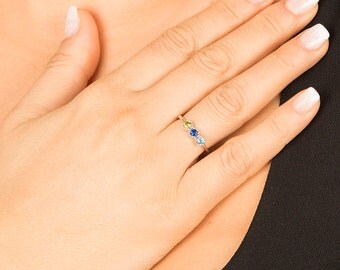 Mothers Day Ring, Birthstone Ring, Personalized Ring, Customized Ring, Rings, Write your preffered Birthmonths to, Add note to seller