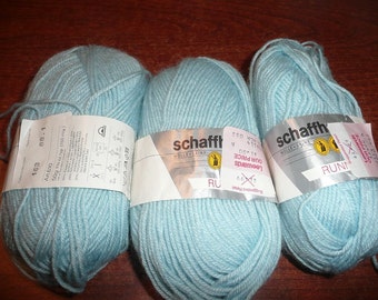 Skeins Schaffauser Brand Running Yarns Blue Color