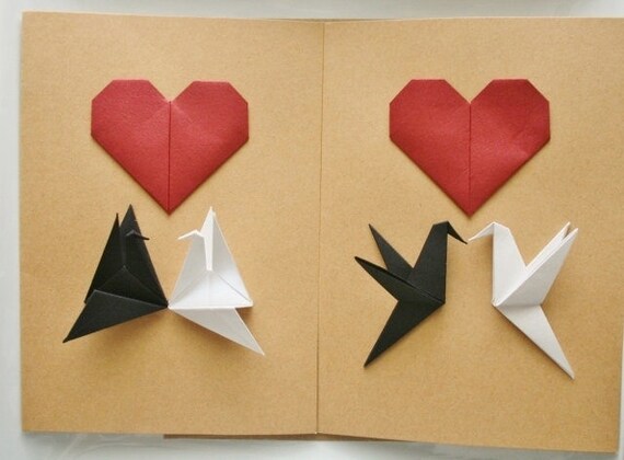 Lovely 99 Origami Love Card