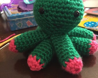 stuffed octopus etsy