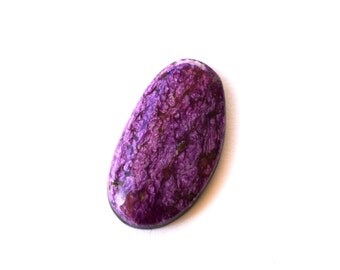 Pendentif Cabochon En Stichtite - Bijou OxcmoBijoux - Neuf Avec étiquettes