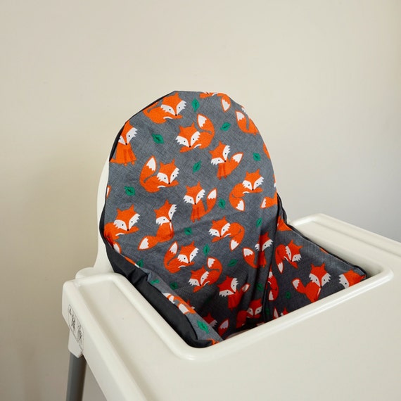 Foxes IKEA Antilop High Chair Cushion Cover with or without by