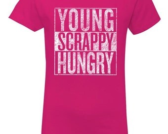 Hamilton Shirt Kids, Young Scrappy Hungry, Hamilton the Musical, Hamilton Lover Girls T-Shirt, Theatre Geek, Christmas Gift