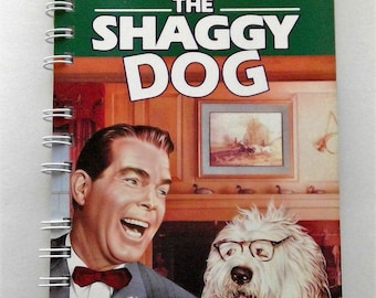 The Shaggy Dog VHS notebook, movie notepad, notebook