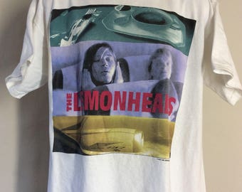 Vtg 1993 The Lemonheads T-Shirt White XL 90s Grunge Alternative Rock Band