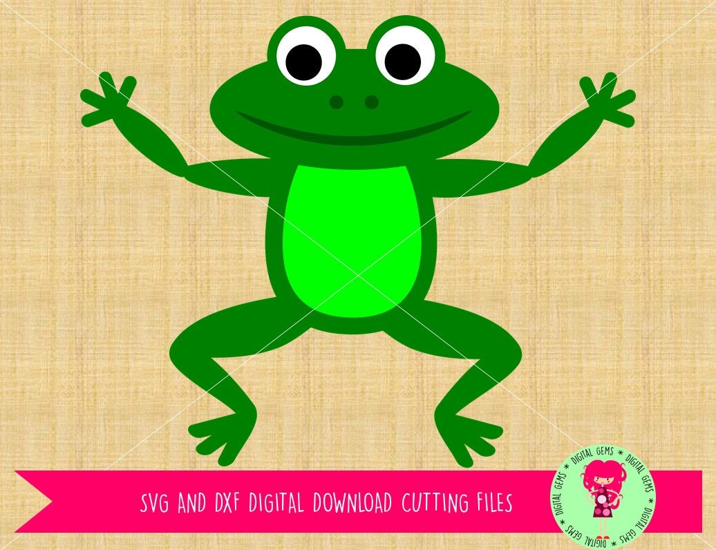 Frog SVG / DXF Cutting Files for Cricut Design Space ...