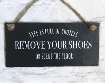 Take Shoes Off In House shoes off sign | etsy Take Shoes Off In House shoes off sign | etsy