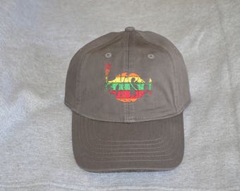 PHISH Multi Color Logo on a Charcoal Gray Twill Econscious Unstructured Baseball Hat ---Free Shipping---
