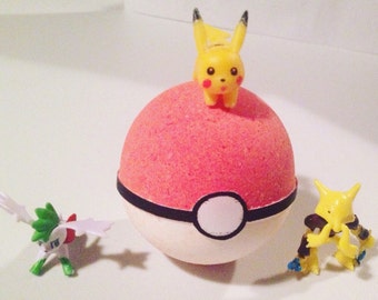 Gotta Ketchum All! with Toy inside Scented Bath Fizzy