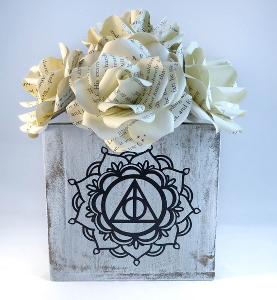 Harry Potter Decor Deathly Hallows Harry Potter Flowers